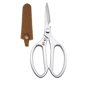 Multi Purpose Kitchen Scissors,Premium Stainless Steel Kitchen Shears with Sharp Blade Poultry Shears