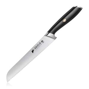 Saveur Selects 1026221 German Steel Forged 8″ Bread Knife