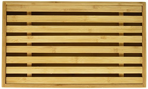 Danesco Bamboo Bread Cutting Board with Crumb Catcher, 15 by 9-Inch,Brown | The Storepaperoomates Retail Market - Fast Affordable Shopping
