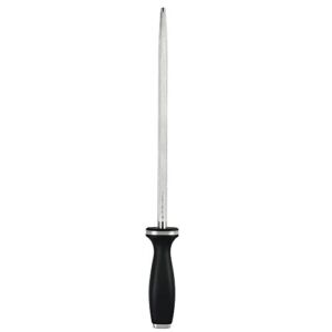 ZWILLING Accessories Sharpening Steel End Cap, 10-inch, Black/Stainless Steel