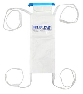 Relief Pak 11-1243 Insulated Ice Bag with Tie Strings, 5 x 13″,Small