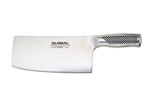Global Kitchen-Knives Chop & Slice 7-3/4-Inch Chinese Chef’s Knife/Cleaver, Stainless Steel