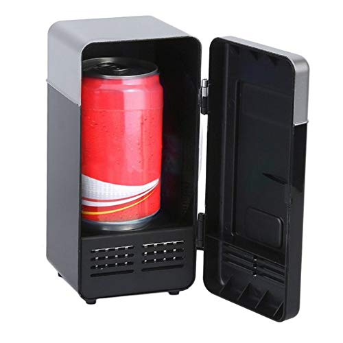 Mini USB Fridge, Portable Compact Fridge Beverage Drink Cans Cooler/Warmer Refrigerator for Cars, Homes, Offices, and Dorms | The Storepaperoomates Retail Market - Fast Affordable Shopping