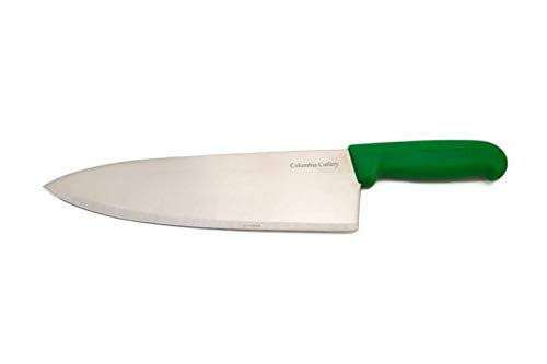 Cozzini Cutlery Imports 10 inches Columbia Cutlery Commercial Chef Cook Knife – Green Fibrox Handle – Razor Sharp and Dishwasher Friendly (10 inches Green Chef) | The Storepaperoomates Retail Market - Fast Affordable Shopping
