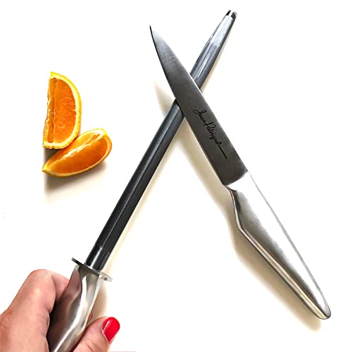 Stainless Steel Kitchen Knife Sharpener 8 Inch Blade Sharpener Constructed From Professional Quality Steel For Fast And Efficient Knife Sharpening Kit Suitable Pocket Knife Sharpener | The Storepaperoomates Retail Market - Fast Affordable Shopping