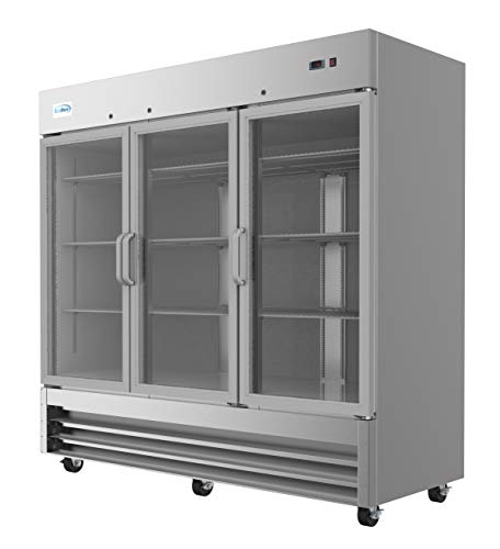 KoolMore RIR-3D-GD Commercial Refrigerator, Triple Door, Stainless Steel | The Storepaperoomates Retail Market - Fast Affordable Shopping