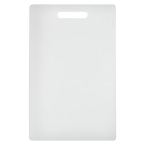 The KitcheNet Vegetable Chopping white Plastic Board 14.5” x 9”