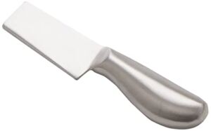 American Metalcraft CKNF4 Hard Evolution Cheese Knives, Stainless Steel, Sleem, 5-1/4″ Length