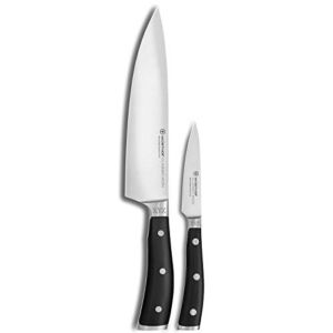 Wusthof Classic Ikon – 2 Pc. Chef’s Knife Set – Custom Engraved – Personalized