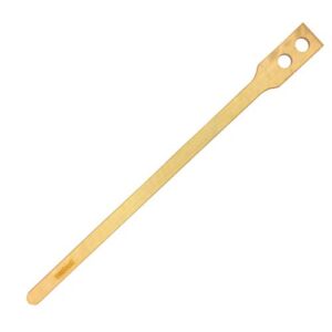 Bayou Classic 1052 35.5-in Beech Wood Mash Paddle Features Mash Holes to Allow Grain to Pass Through Perfect Stir Paddle for Most Large Batch Cooking