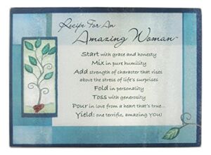 Abbey Gift (Abbey & CA Gift Blue Amazing Woman Cutting Board, 11″ x 1″ x 5″ Inches, Multicolor