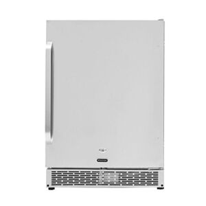Whynter BOR-53024-SSW Energy Star 24″ Built-in Outdoor 5.3 cu.ft. Beverage Refrigerator Cooler, Stainless Steel, One Size, Silver