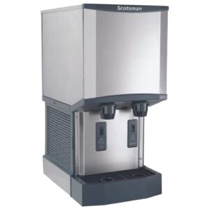Scotsman HID312A-1 Meridian Nugget Ice & Water Dispenser, 12-Pound Capacity, Stainless Steel, 115-Volts, NSF