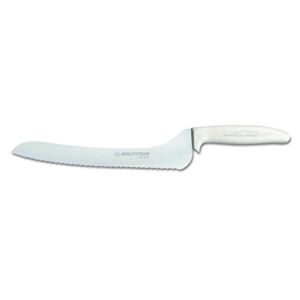Sani-Safe S163-9SC-PCP 9″ Scalloped Offset Sandwich Knife with Polypropylene Handle