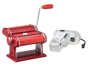 Atlas Electric 150 Pasta Machine with Motor (Red)