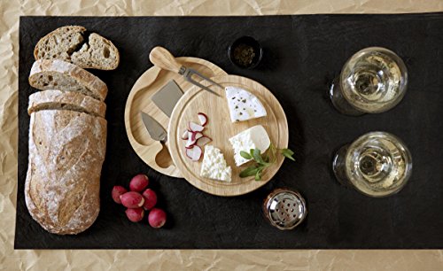 TOSCANA – a Picnic Time brand Brie Parawood Board Set with Cheese Tools, One Size | The Storepaperoomates Retail Market - Fast Affordable Shopping