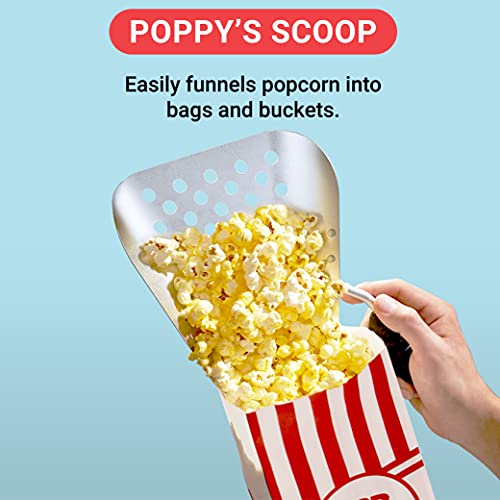 Poppy’s Aluminum Popcorn Scoop – Kernel Sifting Speed Scoop for Commercial and Home Use | The Storepaperoomates Retail Market - Fast Affordable Shopping