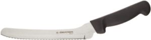 Basics P94807B 8″ International Offset Sandwich Knife with Black Polypropylene Handle
