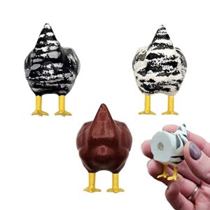 3 Pcs Chicken Butt Magnet Refrigerator Magnetic Decorations Funny Chicken Butt Gift Christmas Home Party Decor