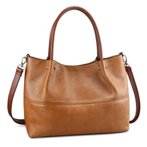 KITATU Hobo Purses Handbags for Women Satchels Top-Handle Shoulder Bags Tote Vegan Leather Designer Crossbody Bag 2pcs Set