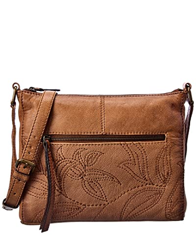 Frye Hadley Embroidered Leather Crossbody, Brown | The Storepaperoomates Retail Market - Fast Affordable Shopping