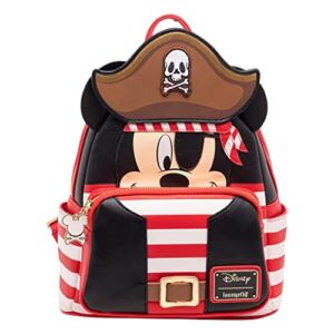 Loungefly Disney Pirate Mickey Mouse Cosplay Double Strap Shoulder Bag Purse