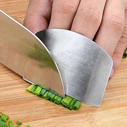 Finger Guards for Cutting,Stainless Steel Finger Protector for Cutting Food, Kitchen Tool Thumb Guards for Chopping,Potato, Butter, Lettuce, Cutter Grater Vegetable Slicer,Knife Cutting Protector | The Storepaperoomates Retail Market - Fast Affordable Shopping