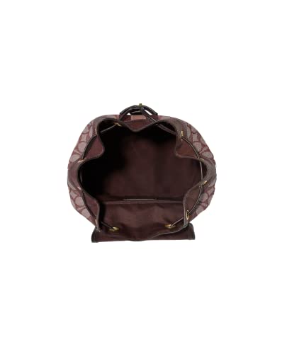 COACH Dempsey Drawstring Backpack In Signature Jacquard Patch And Stripe (IM/Wine Multi) | The Storepaperoomates Retail Market - Fast Affordable Shopping