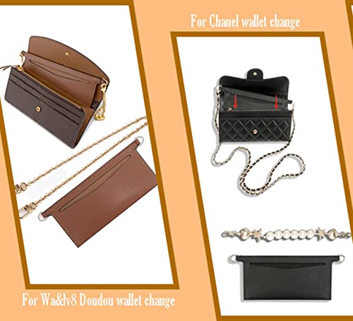 purse conversion kit with chain- for LV Wallet Sarah bag, chain accessories, inner bag, shoulder strap 3015-Zongzi | The Storepaperoomates Retail Market - Fast Affordable Shopping