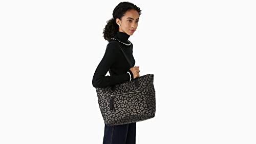 Kate Spade New York Chelsea Large Tote Shoulder Bag (Black Multi Leopard) | The Storepaperoomates Retail Market - Fast Affordable Shopping