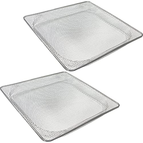 SP101 Air Fry Basket Replacement for Ninja Foodi SP101 Air Fryer Oven, Stainless Steel Air Fryer Basket Accessories for Ninja Foodi SP100, SP101B1, SP101C, 2 Pack | The Storepaperoomates Retail Market - Fast Affordable Shopping