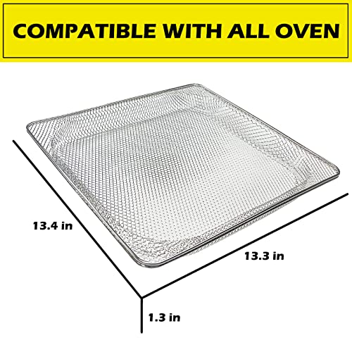 SP101 Air Fry Basket Replacement for Ninja Foodi SP101 Air Fryer Oven, Stainless Steel Air Fryer Basket Accessories for Ninja Foodi SP100, SP101B1, SP101C, 2 Pack | The Storepaperoomates Retail Market - Fast Affordable Shopping