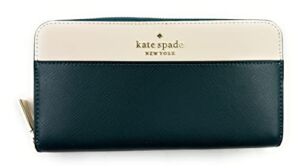 Kate Spade Staci Large Continental Wallet In Peacock Sapphire Multi