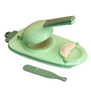 2 in 1 Dumpling Maker Manual Press Food Grade PP Material with Spoon for Home Kitchen Accessories