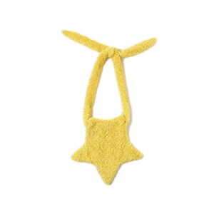 Furry Purse Star Shaped Shoulder Bag Fluffy Faux Pentagram Handbag Fluffy Y2K Tote Plush Crossbody Bag for Women Girls