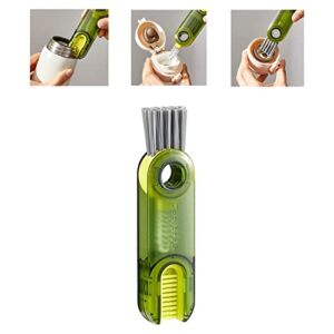 3 in 1 Cup Lid Crevice Cleaning Brush, 2023 New Cup Lid Gap Cleaning Brush Set, Multifunctional Cleaning Brush Suitable for Kitchen Water Bottle Cover Feeding Nozzle Home Kitchen Washing Tool