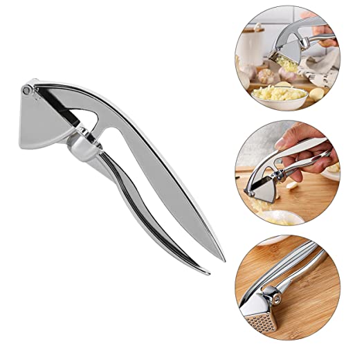 Anneome 1pc Mincer Paste Silver Rust Stainless Safe Professional Grinder Crushers Crusher Dishwasher Restaurant Proof for Supplies Crush Peeler Masher Soft Tools Cooking Home Kitchen | The Storepaperoomates Retail Market - Fast Affordable Shopping