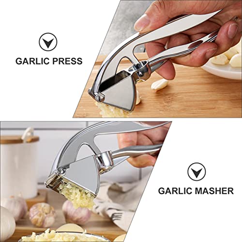 Anneome 1pc Mincer Paste Silver Rust Stainless Safe Professional Grinder Crushers Crusher Dishwasher Restaurant Proof for Supplies Crush Peeler Masher Soft Tools Cooking Home Kitchen | The Storepaperoomates Retail Market - Fast Affordable Shopping