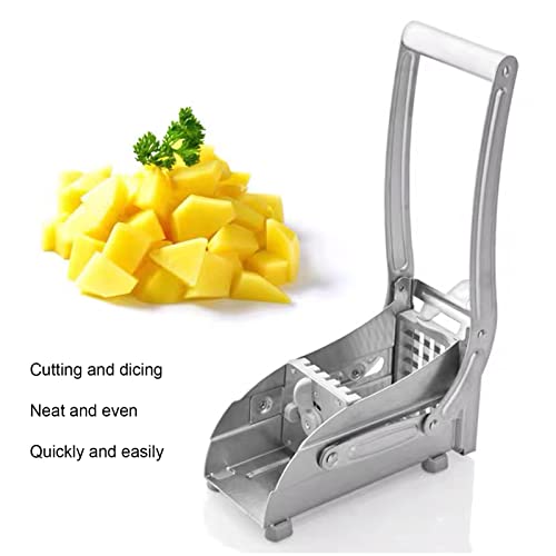 Potato Cutter, Potato Slicer, Stainless Steel French Fry Cutter Potato Cutter Fries Cutter Machine Home Kitchen Tool | The Storepaperoomates Retail Market - Fast Affordable Shopping