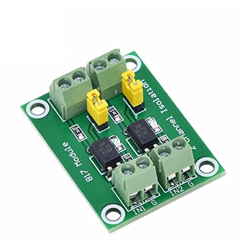 HIFASI PC817 2 4 8 Channel Optocoupler Isolation Board Voltage Converter Adapter Module 3.6-30V Driver Photoelectric Isolated Module (Color : 2 Way Optocoupler) | The Storepaperoomates Retail Market - Fast Affordable Shopping