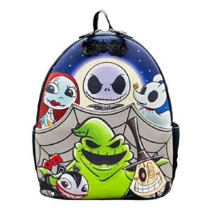 Loungefly Nightmare Before Christmas Family Chibi Double Strap Shoulder Bag Purse