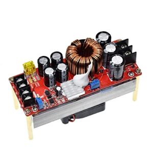 DC-DC 1500W 30A Voltage Step Up Converter CC CV Power Supply Module Step Up Constant Current Module DC-DC 10-60V to 12-97V