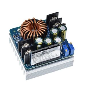 HIIGH DC-DC 400W 15A Step Down Buck Converter DC 10V-60V to 0-45V Constant Voltage Constant Current Adjustable Power Supply Module 1Pcs