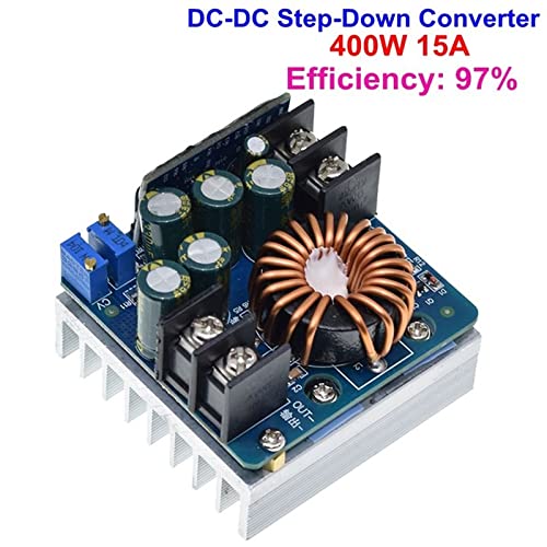 KENID DC-DC 400W 15A Step Down Buck Converter DC 10V-60V to 0-45V Constant Voltage Constant Current Adjustable Power Supply Module 1Pcs | The Storepaperoomates Retail Market - Fast Affordable Shopping
