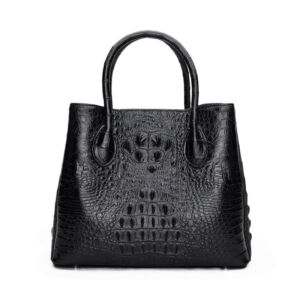 Women’s crocodile handbag classic fashion trend large capacity crossbody bag