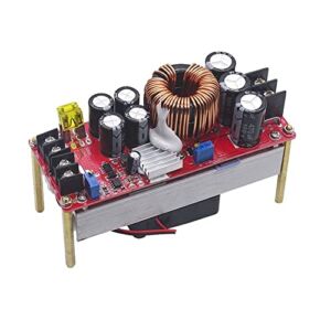Jojomino 1800W 40A DC-DC Boost Converter Supply Module 10-60V To 12-90V Adjustable Voltage Charger(1800W)
