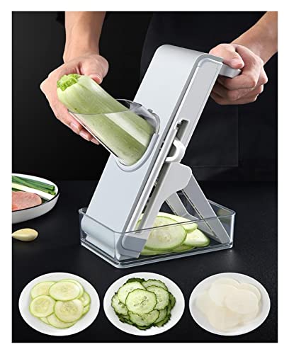 Vegetable cutter Vegetable Chopping Machine Mandolin Slicer Fruit And Vegetable Meat Slicer Home Onion Ginger Chopping Machine; Kitchen Gadgets Kitchen and catering (Color : Payment with tie rod 1, | The Storepaperoomates Retail Market - Fast Affordable Shopping