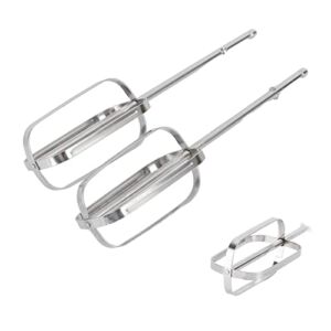 Hand Mixer Beaters for Hamilton Beach Hand Mixers,for Hamilton Beach Mixer Parts, Hand Mixer Attachment replacement Compatible with Hamilton 62682RZ 62692 62695V 64699, Dishwasher Safe.