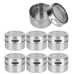 Seasoning Box Spice Box transparent high quality healthy and durable Condiment Box stainless steel and PP kitchen for home