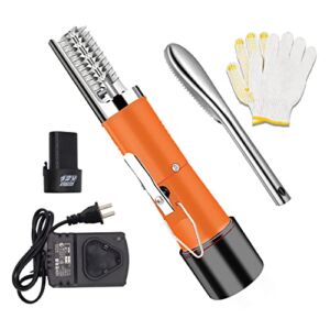 Cordless Electric Fish Scaler Set，Powerful Dynamic Fish Scaler with 2600mAh rechargeable batteries，Easily Remove Fishscales without Fuss Or Mess for Chef and Home Cooks Fish Cleaning tools